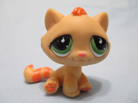 LIKE NEW LITTLEST PET SHOP TABBY KITTY CAT Tear Eyes 706 Authentic LPS DEC10J