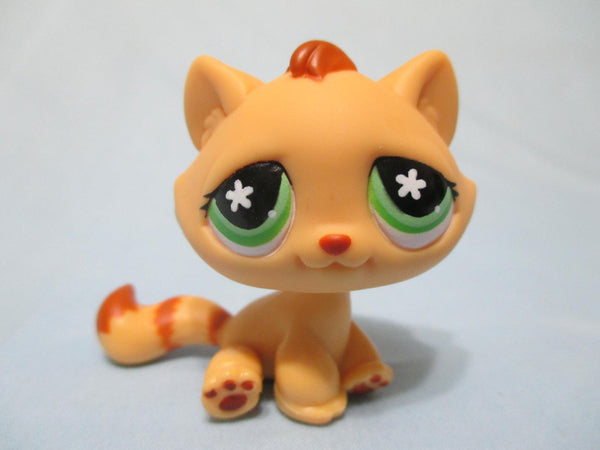 Littlest Pet Shop Tabby Kitten Cat 747 Authentic Lps Has Initial Jan30na
