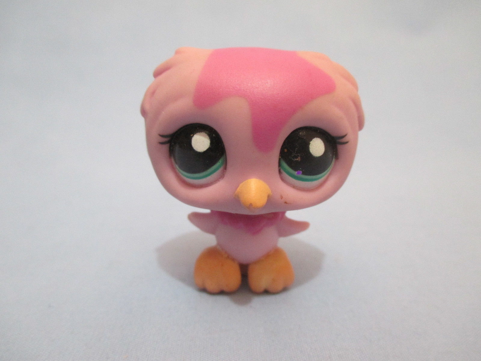 Littlest Pet Shop Rare Pink Owl 1641 Bird Authentic Exclusive Lps AIK DE11J
