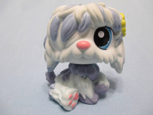 LIKE NEW Littlest Pet Shop 1712 SHEEPDOG Sunflower Dog Authentic DEC08J