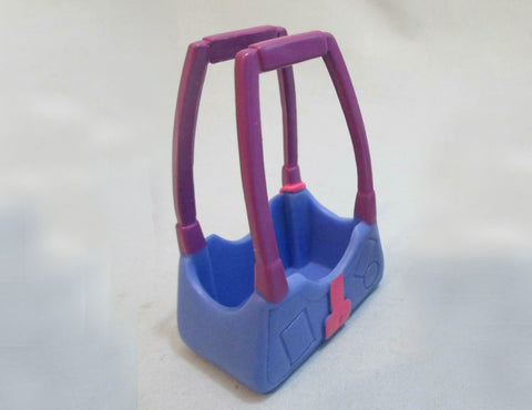 LIKE NEW Littlest Pet Shop Blue Luggage Travel Bag Accessory Authentic Lps Nov17n