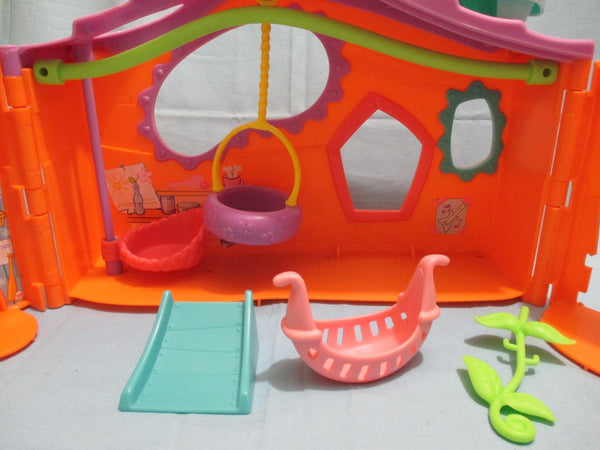 WW Littlest Pet Shop Club Treehouse Playset Orange Play Center SEP05JI SEE VIDEO As Seen on So Much In Love Episode 13