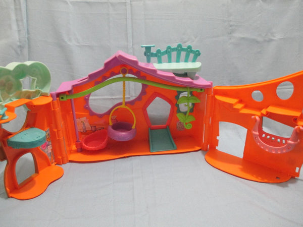 WW Littlest Pet Shop Club Treehouse Playset Orange Play Center SEP05JI SEE VIDEO As Seen on So Much In Love Episode 13