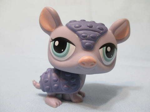 LIKE NEW Littlest Pet Shop Armadillo Purple 1454 Authentic Lps DEC15J