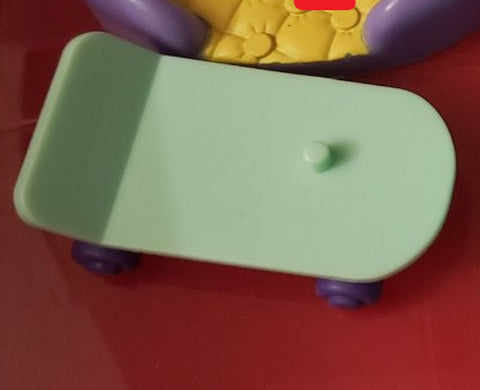 Littlest Pet Shop Pink Skateboard Accessory Authentic MAY6J