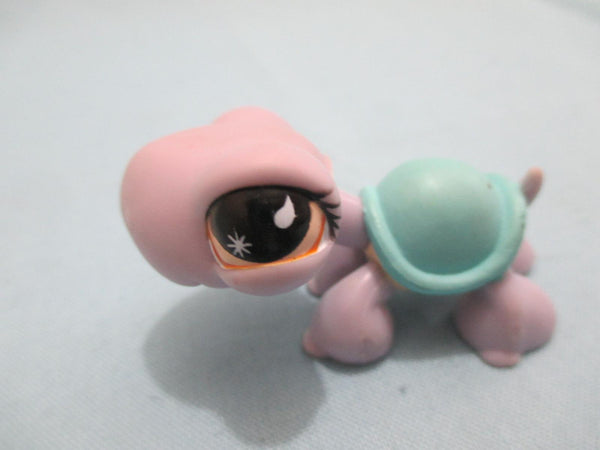 LIKE NEW Littlest Pet Shop Rare Blue Purple Turtle 908 Authentic Lps Dec10n