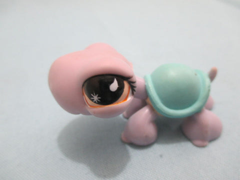 LIKE NEW Littlest Pet Shop Rare Blue Purple Turtle 908 Authentic Lps Dec10n