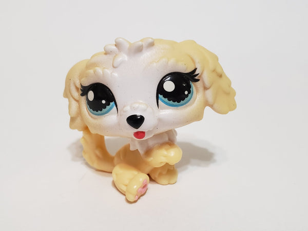 LIKE NEW Littlest Pet Shop Gen 7 G7 Wave 3 Labradoodle #135 w/ Card Accessory Authentic LPS Feb9ni