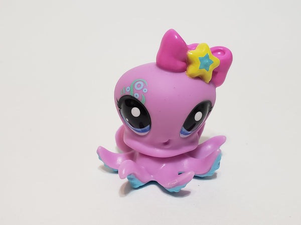 LIKE NEW Littlest Pet Shop G7 Gen 7 Octopus #154 Authentic LPS Nov28ni