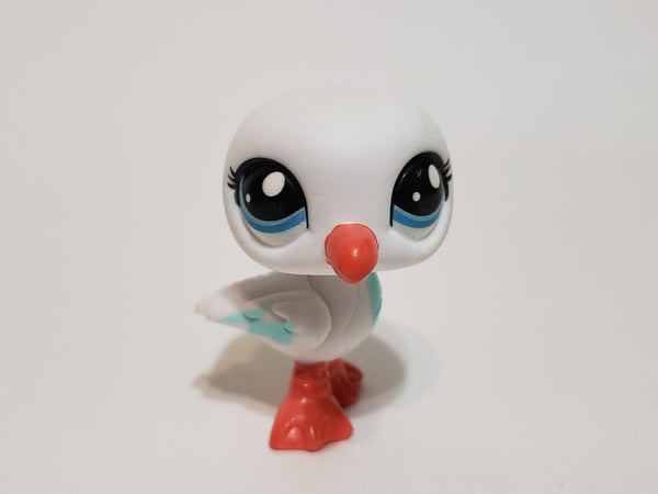 LIKE NEW Littlest Pet Shop Gen 7 G7 Seagull #41 Authentic LPS Feb1ni