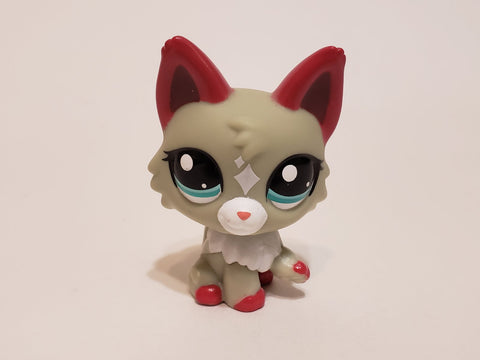 Littlest Pet Shop G7 Gen 7 New Generation Persian Wolf Cat #25 Authentic LPS FEB09J