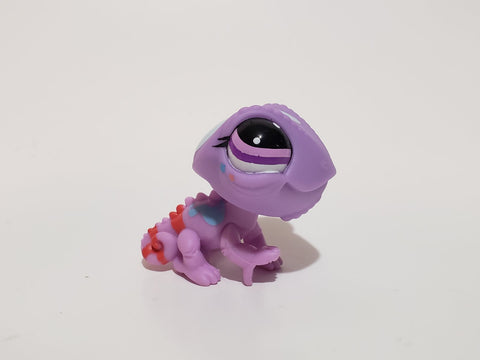 LIKE NEW Littlest Pet Shop Gen 7 G7 Chameleon 27 Authentic Lps Dec4ni