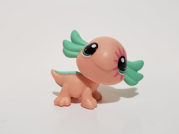 LIKE NEW Littlest Pet Shop Gen 7 G7 Axolotl #142 Authentic LPS Dec8n