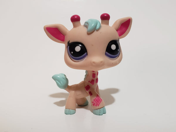 LIKE NEW Littlest Pet Shop Gen 7 G7 Giraffe #92 Authentic LPS Jul24n