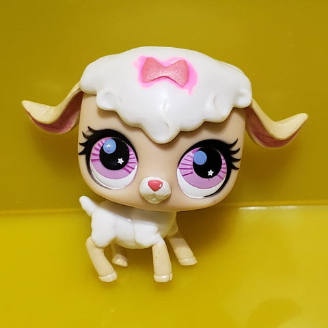Littlest Pet Shop Lamb Sheep 2741 Lps Authentic Blemished As Shown Nov8ni