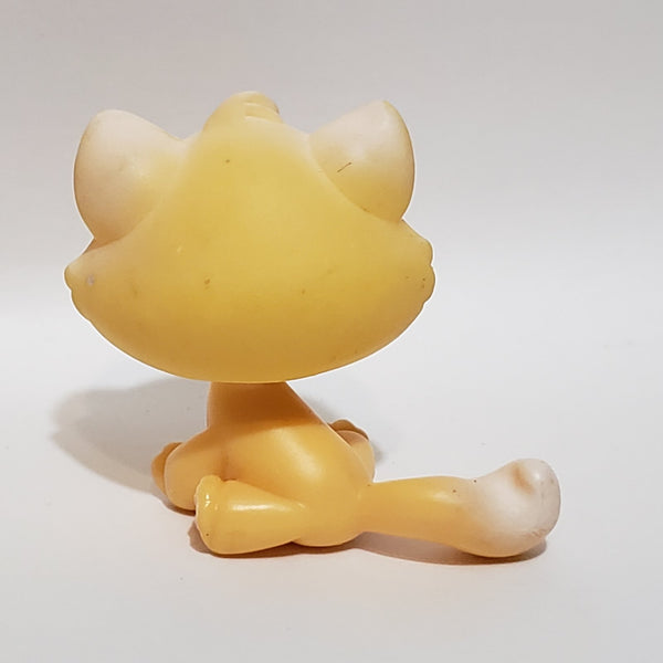 Littlest Pet Shop Rare Variation Bon Bon Tabby Cat Green Eyes 273  Authentic LPS Dec05ni