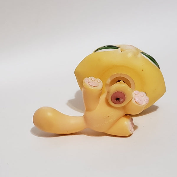 Littlest Pet Shop Rare Variation Bon Bon Tabby Cat Green Eyes 273  Authentic LPS Dec05ni