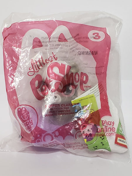 BRAND NEW Littlest Pet Shop McDonalds Happy Meal Toy Pepper Clark Skunk Figure LPS NIB JAN13NTW