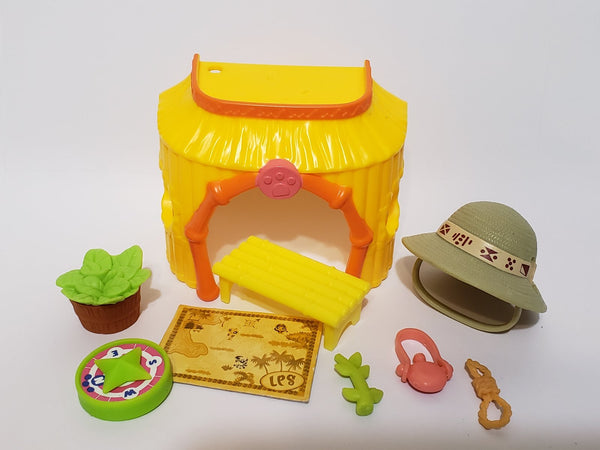 Littlest Pet Shop Lot of Safari Accessories Set Authentic JAN13NTW