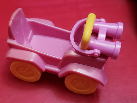 Littlest Pet Shop Lot of 2 Accessories Set Jeep Car Vehicle & Binocular Authentic LPS Jan18ni