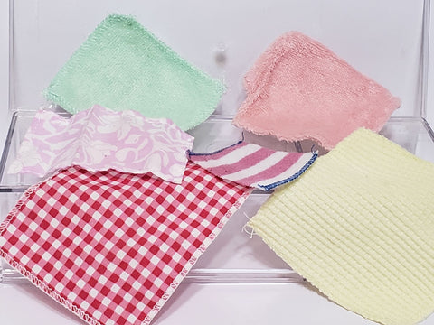 Littlest Pet Shop Lot of 6 Towel Rug Carpet Cloth Accessories Authentic Comes As Shown Jan22ni