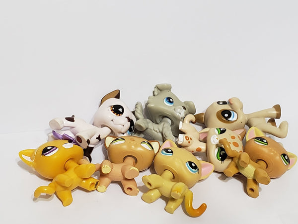 Aftermarket Littlest Pet Shop Lot of 8 Aftermarket lps DEC13J