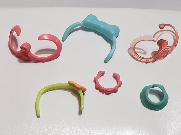Littlest Pet Shop Lot of Tiara Collar Skirt Accessories Authentic Feb2ni