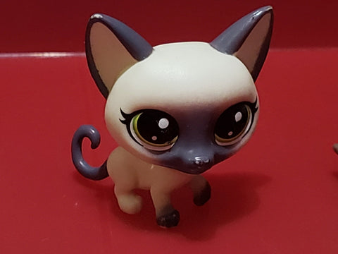 Littlest Pet Shop Cat Siamese Shorthair Sultanna Siam  1-97  AIK Authentic LPS May10wn