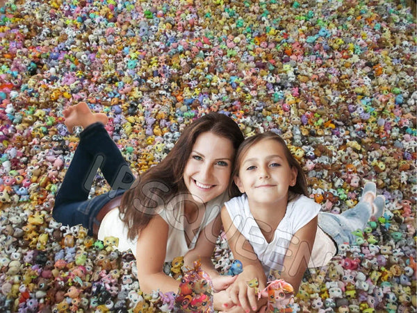 Littlest Pet shop Random LOT 10 Pcs (6 +1 Dog or Cat +3 Accessories) + GIFT BAGS SEE VIDEO