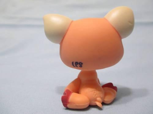 LITTLEST PET SHOP PEACH PINK & CREAM PIG W/ GREEN EYES 1595 Authentic Dec12ni