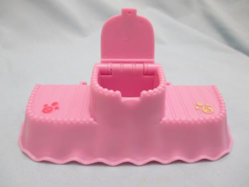 Littlest Pet Shop Accessory Purple Stage Medal Honor Stand Competition 100% Authentic LPS Feb11ni