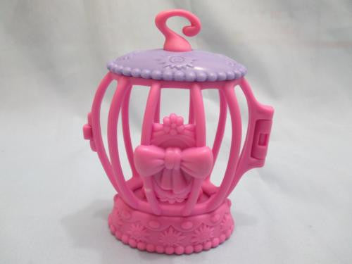 Littlest Pet Shop LPS Accessory Pink Bird Parrot Cage