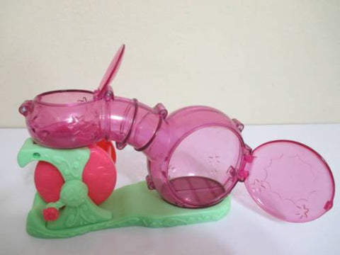 LITTLEST PET SHOP Pink Purple Hamster Gerbil Wheel & Tunnel Accessory APR20J