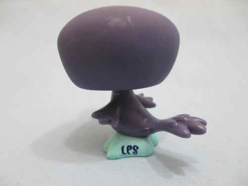 LIKE NEW Littlest Pet Shop 1906 Purple Blue Toucan Blue Eyes Authentic Nov28ni