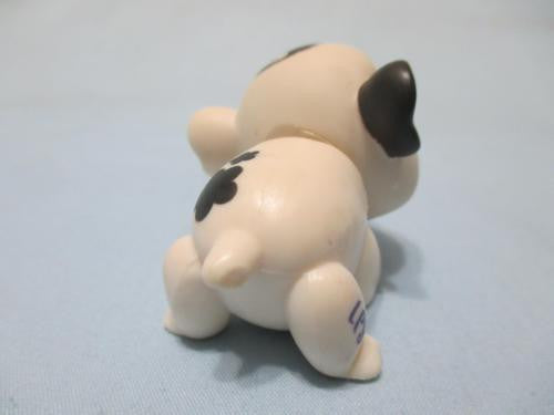 LIKE NEW Littlest Pet Shop White Black Flowered Hamster Guinea Pig 1394 100% Authentic Dec06npo29