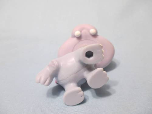 Littlest Pet Shop Hippopotamus 1449 Lavender Purple Brown Eyes  Authentic Feb1ni