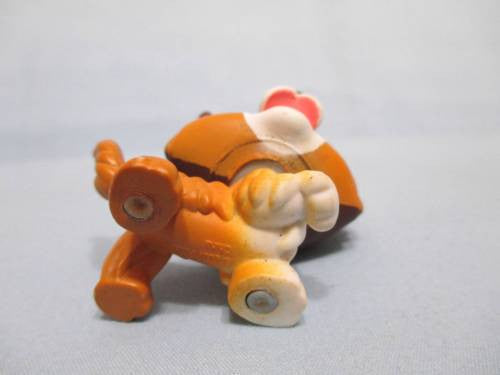 LIKE NEW Littlest Pet Shop Collie Dog Puppy 237 Open Mouth Brown Tan White LPS Authentic Feb2ni