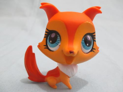 LIKE NEW Littlest Pet Shop Orange Tan Border Collie Dog 2742 New Edition Authentic LPS MAY6J