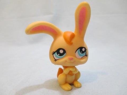 LIKE NEW Littlest Pet Shop Cream Tan Bunny Rabbit 1311 Authentic MAY18J