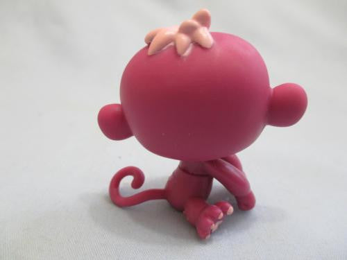 Littlest Pet Shop 1737 Magenta Purple Monkey W/ Blue Eyes Authentic Lps Mar19ni