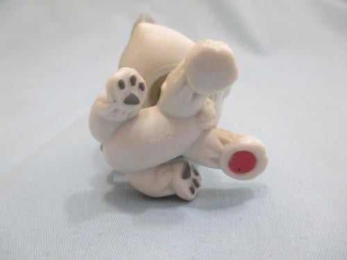 LIKE NEW Littlest Pet Shop 70 Gray And White Siberian Husky Teal Blue Eyes Puppy Dog Authentic Lps Dec29ni