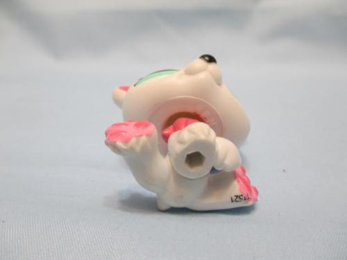 LIKE NEW Littlest Pet Shop Rare Treat Boutique White Pink Polar Bear 2298 Authentic Lps JAN20J