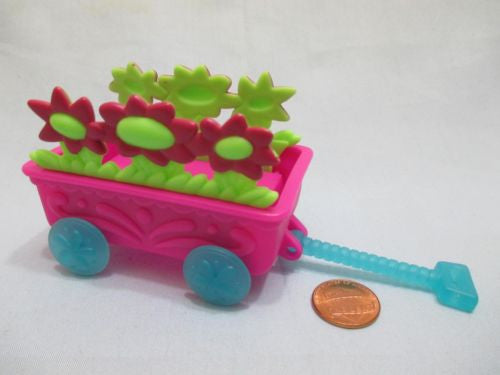 Littlest Pet Shop LPS Pink Wagon Accessory Furniture for Puppy Dogs Cats Authentic Feb11ni