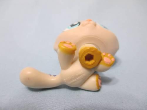 Littlest Pet Shop Cat Kitty Tabby Cat Cream 1364 Authentic Lps DEC10J