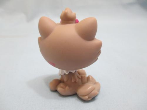 LIKE NEW Littlest Pet Shop Himalayan Cat 2640 Brown White with Green Eyes Authentic Lps JAN05J