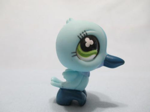 Littlest Pet Shop Bird Hummingbird Blue Lavender with Green Clover Eyes 846 Authentic Lps Nov18ni