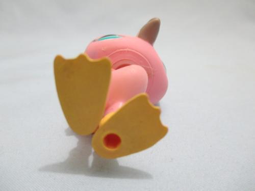 Littlest Pet Shop Bird Flamingo Pink with Aqua Blue Eyes 1023 Authentic Lps Nov25n