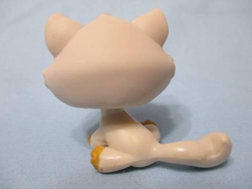 Littlest Pet Shop Cat Kitty Tabby Cat Cream 1364 Authentic Lps DEC10J