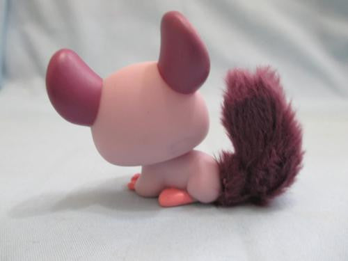 Littlest Pet Shop 2415 Purple Chinchilla Fluffy Tail LPS Authentic AIK APR19J
