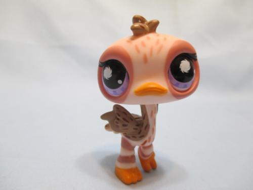 Littlest Pet Shop Postcard Pet 945 Ostrich Bird Authentic Lps Feb12nn